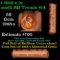 Shotgun Lincoln 1c roll, 1968-s 50 pcs Penny Wrapper.