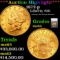 ***Auction Highlight*** 1872-p Gold Liberty Double Eagle 20 Graded ms62 By SEGS (fc)