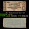 1864 $10 Confederate Note, T68 Grades xf+