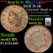 ***Auction Highlight*** 1818 Coronet Head Large Cent N-10 1c Graded ms63 bn BY SEGS (fc)