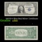 1957B $1 Blue Seal Silver Certificate Grades xf+
