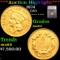 ***Auction Highlight*** 1874 Three Dollar Gold 3 Graded ms64 By SEGS (fc)