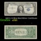 1957A $1 Blue Seal Silver Certificate Grades xf+