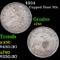 1834 Capped Bust Half Dollar 50c Graded xf45 BY SEGS