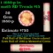 Shotgun Lincoln 1c roll, 1980-p 50 pcs Merchants Bank Wrapper.