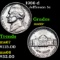 1986-d Jefferson Nickel 5c Grades GEM++ Unc
