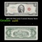 1963 $2 Red seal United States Note Grades Choice AU