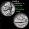 1943-p Jefferson Nickel 5c Grades Choice AU/BU Slider