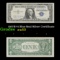 1957B $1 Blue Seal Silver Certificate Grades Select AU
