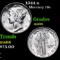 1944-s Mercury Dime 10c Grades GEM+ Unc