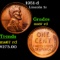 1951-d Lincoln Cent 1c Grades Gem++ Red