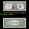 1957B $1 Blue Seal Silver Certificate Grades Gem+ CU