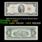 1963 $2 Red seal United States Note Grades Gem CU