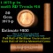 Shotgun Lincoln 1c roll, 1975-p 50 pcs Brandt Wrapper.