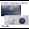 1972 Eisenhower Uncirculated Silver Dollar
