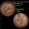 1920 Great Britain 1 Penny 1p KM# 810 Grades vf++