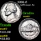 1986-d Jefferson Nickel 5c Grades GEM++ Unc