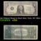 1999 $1 Federal Reserve Note (New York, NY) Mint Error Grades vf+