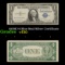 1935E $1 Blue Seal Silver Certificate Grades vf++