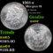1881-s Morgan Dollar $1 Grades Choice+ Unc