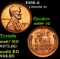 1956-d Lincoln Cent 1c Grades GEM++ RD