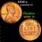 1950-s Lincoln Cent 1c Grades GEM++ RB