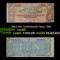 1864 $10 Confederate Note, T68 Grades CU