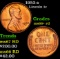 1952-s Lincoln Cent 1c Grades GEM++ RD