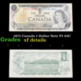 1973 Canada 1 Dollar Note P# 85C Grades xf details