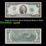 1976 $2 Green Seal Federal Reseve Note Grades Choice AU/BU Slider
