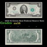 1976 $2 Green Seal Federal Reseve Note Grades Choice AU/BU Slider