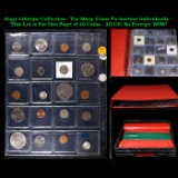 Huge Liifetime Collection - Too Many Coins To Auction Individually - This Lot is For One Page of 20