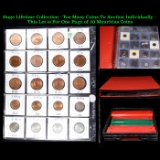 Huge Liifetime Collection - Too Many Coins To Auction Individually - This Lot is For One Page of 20