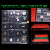 Huge Liifetime Collection - Too Many Coins To Auction Individually - This Lot is For One Page of 20
