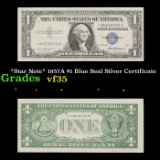 *Star Note* 1957A $1 Blue Seal Silver Certificate Grades vf++