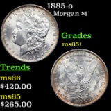 1885-o Morgan Dollar $1 Grades GEM+ Unc