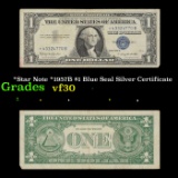 *Star Note *1957B $1 Blue Seal Silver Certificate Grades vf++