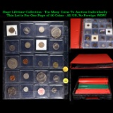 Huge Liifetime Collection - Too Many Coins To Auction Individually - This Lot is For One Page of 20