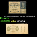 set of 3 consecutive 1922 Germny 10,000 Mark Vampire Note P# 72 Grades CU