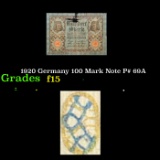 1920 Germany 100 Mark Note P# 69A Grades f+