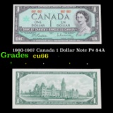 1960-1967 Canada 1 Dollar Note P# 84A Grades Gem+ CU