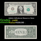 1988A $1Federal Reserve Note Grades Gem+ CU
