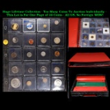 Huge Liifetime Collection - Too Many Coins To Auction Individually - This Lot is For One Page of 20