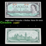 1960-1967 Canada 1 Dollar Note P# 84A Grades Gem++ CU