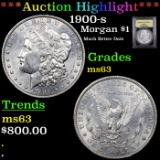 ***Auction Highlight*** 1900-s Morgan Dollar $1 Graded Select Unc BY USCG (fc)