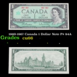 1960-1967 Canada 1 Dollar Note P# 84A Grades Gem+ CU