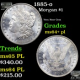1885-o Morgan Dollar $1 Grades Choice Unc+ PL