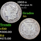 1903-s Morgan Dollar $1 Grades f+