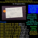 Original sealed box 5- 1996 United States Mint Sets