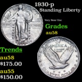 1930-p Standing Liberty Quarter 25c Grades Choice AU/BU Slider
